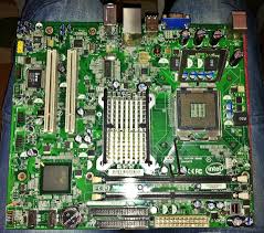 a computer motherboard